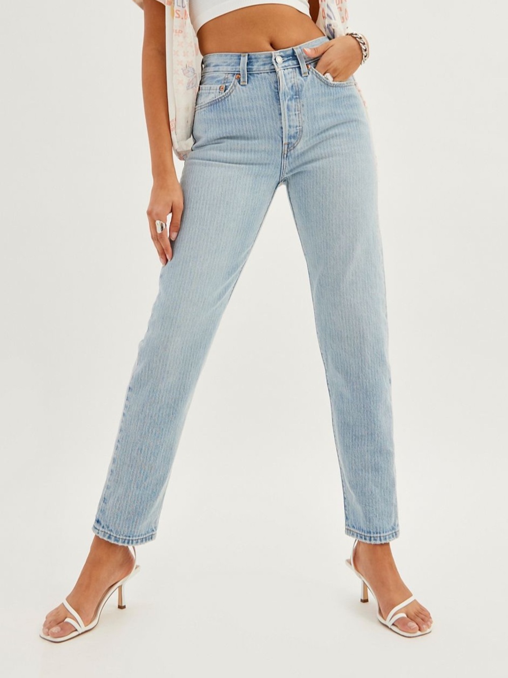 Levi's 501 '81 Jean - Vertical Contrast Stitching - Size 28
